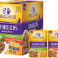 Wellness Healthy Indulgence Shreds Adult Wet Cat Food, Natural, Protein-Rich, Grain Free, 3 Ounce Pouch, 8 Pack, (Shreds Variety Pack)