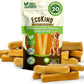 Ecokind Himalayan Chews, Healthy Treats, Odorless, Rawhide Free, Long Lasting Dog Bones for Aggressive Chewers, Indoors & Outdoor Use, Made in The Himalayas, Large (Pack of 20)