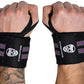 Gymreapers Weightlifting Wrist Wraps (IPF Approved) 18" Professional Quality Wrist Support with Heavy Duty Thumb Loop - Best Wrap for Powerlifting Competition, Strength Training, Bodybuilding