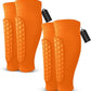 Shin Defender Shin Guards - 2 Pairs of Shin Defender Shin Guards Kids, Soccer Shindefender Sleeves for Youth Adult