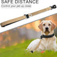 20” Strong Short Leash for Dog, Heavy Duty Bungee Dogs Leash with Padded Handle Car Seatbelt, Small Dog Training Leashs for Large or Medium Dogs - Can be Used with Other leashes (Khaki)