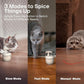 Cat Laser Toys, Automatic Cat Laser Toy Tumbler Design, Rechargeable Cat Laser Pointer 360°Irregular Rotation, 3 Modes Interactive Cat Toy for Indoor Cats of All Ages and Sizes (Beige)