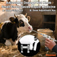 10ML Veterinary Metal Feeding Gun, Continuous Drench Gun Dosing Device Veterinary Adjustable Medicine Dispenser Husbandry Autonomous Feeding Tool, for Pig Cow, Sheep, Horse (White Color, 10ML+Kettle)