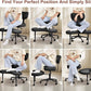 Meditation Chair Cross Legged ADHD Office Chair for Adults with Wheels Ergonomic Back Support and Leg Rest for Multi Position Criss Cross Sitting Kneeling and Yoga Height Adjustable, Mesh Style