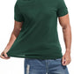 VEIISAR Premium V Neck T Shirts for Men - Modern Fitted Tees Vneck Undershirts