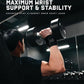 Gymreapers Weightlifting Wrist Wraps (IPF Approved) 18" Professional Quality Wrist Support with Heavy Duty Thumb Loop - Best Wrap for Powerlifting Competition, Strength Training, Bodybuilding