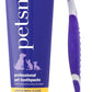 Petsmile Professional Pet Teeth Brushing Kit for Cats & Dogs- Only VOHC Accepted Toothpaste & Patented Toothbrush - Proven to Control Plaque & Tartar Calprox Formula (London Broil, 4.2 Oz)