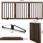 Dog Gate for Stairs,Foldable Dog Gate for Indoor Doorways House,Freestanding Pet Gates for Dogs,Doogie Puppy Fence Gate