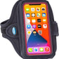 Tune Belt AB92 Cell Phone Armband for Running - Fits iPhone 16/15/14/13 Pro Max, Plus, Samsung Galaxy Ultra/Plus/Note and Large Phones with Protective Cases, Sweat-Resistant Exercise Holder (Black)