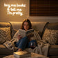 Buy Me Books and Tell Me I'm Pretty Neon Sign,Neon Signs For wall Decor,Classroom Sign,Warm White LED Sign,Dimmable Letter Neon Lights,Neon Light Sign for Bedroom Classroom Led Wall Art