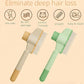 Zen Brush for Cats & Dogs, Avatore Zenbrush Pet Comb, Self-Cleaning Grooming Brush, Stainless Steel Teeth for Shedding Hair Removal 2-pack (Green+Yellow)