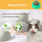 GATITOS Catnip Balls 1 Pcs, Catnip Ball for Cats Wall, Safe Healthy Kitten Chew Toys, Teeth Cleaning Dental Wall Treats, Edible Cats Lick Kitten Chew