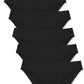 FINETOO 6 Pack Women’s Seamless Hipster Underwear No Show Panties Invisibles Briefs Soft Stretch Bikini Underwears XS-XL