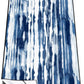 QiyI Yoga Mat Towel with Corner Pockets, Non Slip Sweat Absorbent Hot Yoga Towels, Soft Yoga Blankets with Travel Bag, Skidless Mat Cover for Workout, Gym, Fitness - 70"x26", Blue White Tie Dye