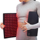 Red Light Therapy Pad for Body 406 LEDs 660nm & 850nm, 60W Foldable Near Infrared Light Mat with 5 Level Heating Mode, Smart Temp & Timer, Back, Waist, Shoulder Muscle & Pain Relief