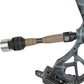 AMEYXGS Bow Stabilizer for Compound Bow, 6" 8" 10" 12" Rod Balance Bar with Damping System and Weights Shock Absorber for Compound Bow Archery Accessory