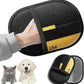 2Pcs Electrostatic Gloves Pet Hair Removal, Reusable Cat & Dog Hair Remover for Couch, Furniture, Carpet, Curtain, Upgraded Animal Fur Removal Tool, Cat Grooming Gloves