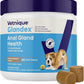 Vetnique Glandex Anal Gland Soft Chew Treats with Pumpkin for Dogs Digestive Enzymes, Probiotics Fiber Supplement for Dogs Boot The Scoot (Peanut Butter Chews, 60 Count)