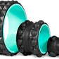 Chirp Wheel XR 3P Massage Roller Set - 10” Acupressure, 6” Knot-Kneading Thumb, 4” Neck & Headache Tension Relief, High Density Foam Massage Rollers for Back & Neck Pain, 500lbs Capacity, Mint