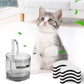 Cat Water Fountain Filters, 12 Pack Pet Fountain Replacement Foam Sponge Pre-Filters Fit for Clear Cat Water Fountain Dispenser