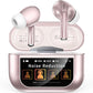 Wireless Earbuds, Bluetooth 5.4 Ear Buds with Multifunctional Touch Screen, ANC/ENC Noise Cancelling Headphones with 48H Playtime, Bass Stereo Sound, for Laptop, Android/iOS, Pad, Rose Gold