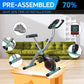 Foldable Exercise Bike Stationary Bikes for Home, 5 IN 1 Indoor Workout Bike, Cycling Bike with 16-Level Quiet Magnetic Resistance, 6.6 LBS Flywheel and 300LBS Capacity, 2025 Designed 817 X-bike