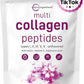 Micro Ingredients Multi Collagen Peptides Powder, 16oz | Type I, II, III, V, X + Biotin, Vitamin C & Hyaluronic Acid | Unflavored | Supports Hair, Skin & Joint Health | Keto, Non-GMO