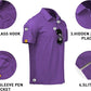 V VALANCH Mens Polo Shirts Short Sleeve Moisture Wicking Golf Polo Athletic Collared Shirt Tennis T-Shirt Tops
