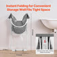VEVOR Portable Dog Bathtub, Elevated & Foldable Space-Saving Pet Shower Station with Efficient Drainage, Bathing Tub for Washing & Grooming Small and Medium Size Dogs and Cats Indoor & Outdoor, Grey