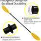 ISURE MARINE 2Pcs Kayak Paddle 85in Kayaking Boating Canoeing Oar Aluminum Shaft Yellow Plastic Blades Adjustable Rowing Paddle with Bungee Paddle Leash for Light Kayaks