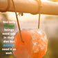 New 8 lbs Animal Himalayan Salt Lick on Rope for Horses, Deer, Rabbits, Cows and Other Livestock | Lick Salt for Deer | Digestive Aid for Animals | Horse Treats (8 lbs)