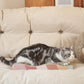 Cat Scratching Pads Cardboard Cat Scratchers for Indoor Cats Reversible Large Wide Corrugated with Catnip and Mini Toy (3pcs)