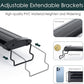 AQQA Aquarium Light,Full Spectrum LED Fish Tank Lights,12"-54" Adjustable Multi-Color White Blue Red Green LEDs with Extendable Brackets,14W-31W for Freshwater Plants (23W (24"-32"))