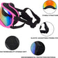 Winproof Large Dog Sunglasses with Adjustable Strap, UV Protection, Soft Goggles for Medium-Large Dogs