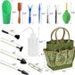 Succulent Tools Kit with Organizer Bag- 13Pcs Indoor Gardening Tools |Mini Succulent Hand Tools with Tote, Succulent Transplanting Supplies, Present for Gardeners Plant Care (Honeysuck)