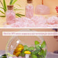 Rose Quartz Healing Crystal Chips Bulk Gemstones Sets Tumbled Crushed Stones Crushed Crystals Natural Rocks for Fountain Rocks Decoration Reiki Energy Balancing Meditation Aquarium Gravel 0.44lb