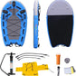 SAYOK Large Inflatable Sled Water Floating Mat Jet Ski Sled Board for Professional Emergency Rescue, Big Wave Surfing