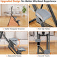 Stair Stepper with Adjustable Resistance for Home Cardio Workout,Upgraded Vertical Climber Machine Full-Body Workout,Compact Folding Exercise Climber, Adjustable Handlebar & Pedals