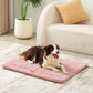 MADE 4 PETS Dog Crate Pad Bed for Medium Dogs, Washable & Reversible, Anti-Slip Kennel Mat for Cozy Sleeping, Soft Fluffy Dog Bed for Indoor & Outdoor Use, 29"x21", Pink