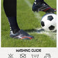 KMOLY 1 Set Soccer Grip Socks,Shin Guard Sleeves for Football Basketball for Men and Women Black/White One Size