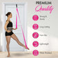 Stretching Strap With Door Anchor - Stretching Equipment to Improve Legs Flexibility - Splits Trainer For Home Ideal In Ballet, Dance, Cheerleading, Taekwondo, Yoga, Pole Dancing & Gymnastics