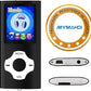 MYMAHDI Support TF Cards Slim 1.8" LCD Mp3 Mp4 Player Media/Music/Audio Player with Accessories Black