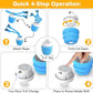 PUHOHUN Interactive Dog Toys Ball - Fun Moving Dog Toys to Keep Them Busy | Rechargeable Smart Automatic Dog Ball for Large, Medium, and Small Puppy Dogs for Boredom, Blue