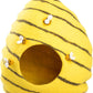 Luxurious Eco-Friendly Merino Wool Cat Cave Bed Beehive - Foldable Hideaway Pod for Indoor Cats - Premium Felt Kitten Beds - Covered Cat House for Ultimate Cozy Comfort by Woolygon