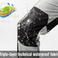 Rdruko Men's Snow Ski Pants Waterproof Insulated Winter Outdoor Snowboard Hiking Fleece Pants with Belt