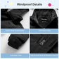 Pursky Boy's Waterproof Ski Jacket Kids Winter Snow Coats Fleece Raincoats Parka
