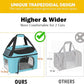 Large Cat Carrier for 2 Cats, Oeko-TEX Certified Soft Side Pet Carrier for Dog, Collapsible Travel Small Dog Carrier, TSA Airline Approved Cat Carrier for Large Cats 20 lbs (Blue)