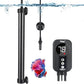 hygger Aquarium Heater 300W,Titanium Heater with Digital LED Controller and Temperature Probe,Submersible Fish Tank Heater with Temperature Calibration,for Saltwater & Freshwater Fish Tank 50-60Gallon