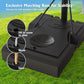 GORISE Portable Basketball Hoop for Home Outdoor Use, Adjustable Height, Shatterproof Backboard, for Daily Practice in Backyard or Garage Indoor Outdoor Backyard Pool