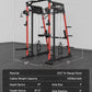 Mikolo M4 2.0 Smith Machine, All-in-One Power Cage with Independent Dual Pulley System, Multi-Function Home Gym Workout Cage for Cable Crossover